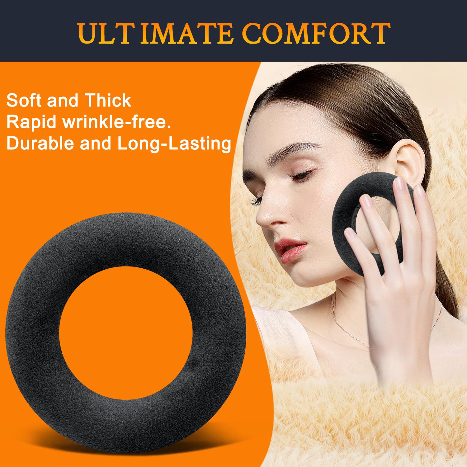 Amazon.com: SOULWIT Velour Earpads for Neumann NDH 30 - Black